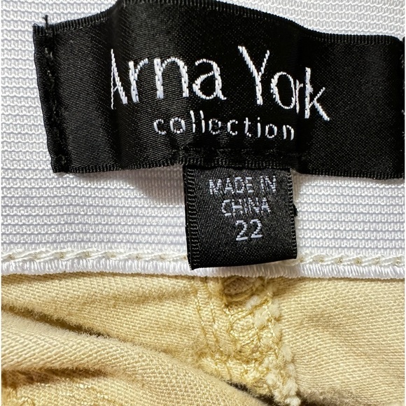 Arna York Collection Cropped Jeans 22W - Picture 6 of 7